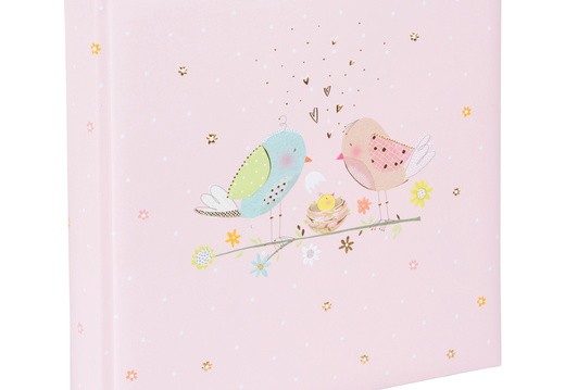 Fotoalbum klassikalise lehega Birds Girl 24.563