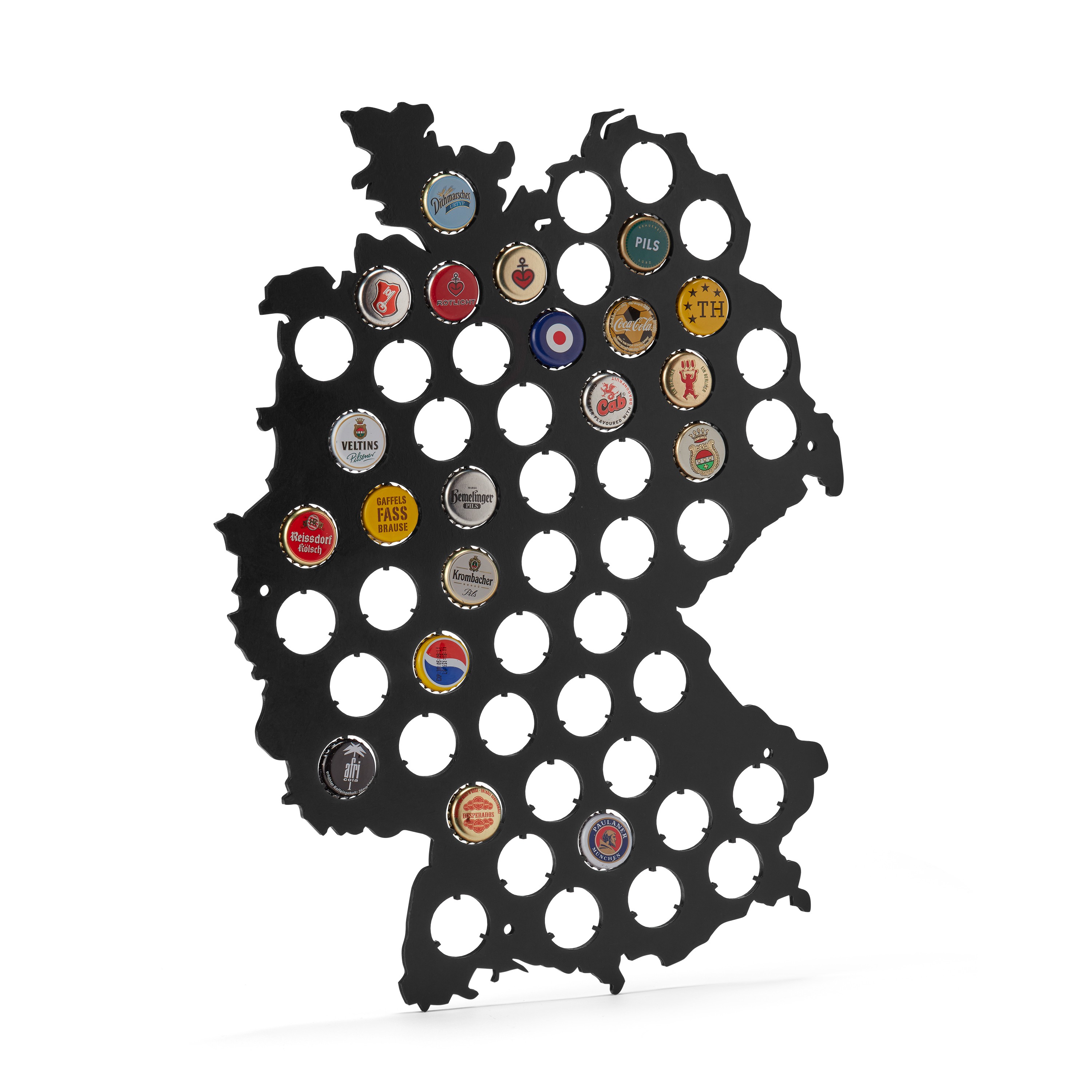 Pudelikorkide maakaart Saksamaa riputamiseks seinale 372088