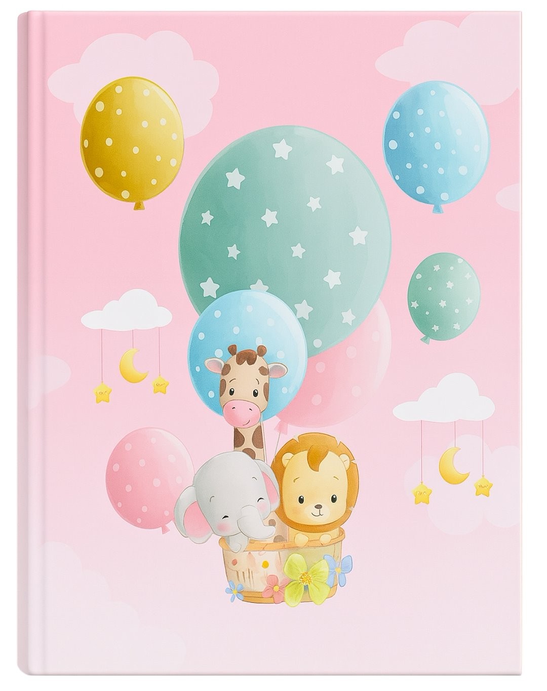 Fotoalbum Baby01 H-200 fotole roosa