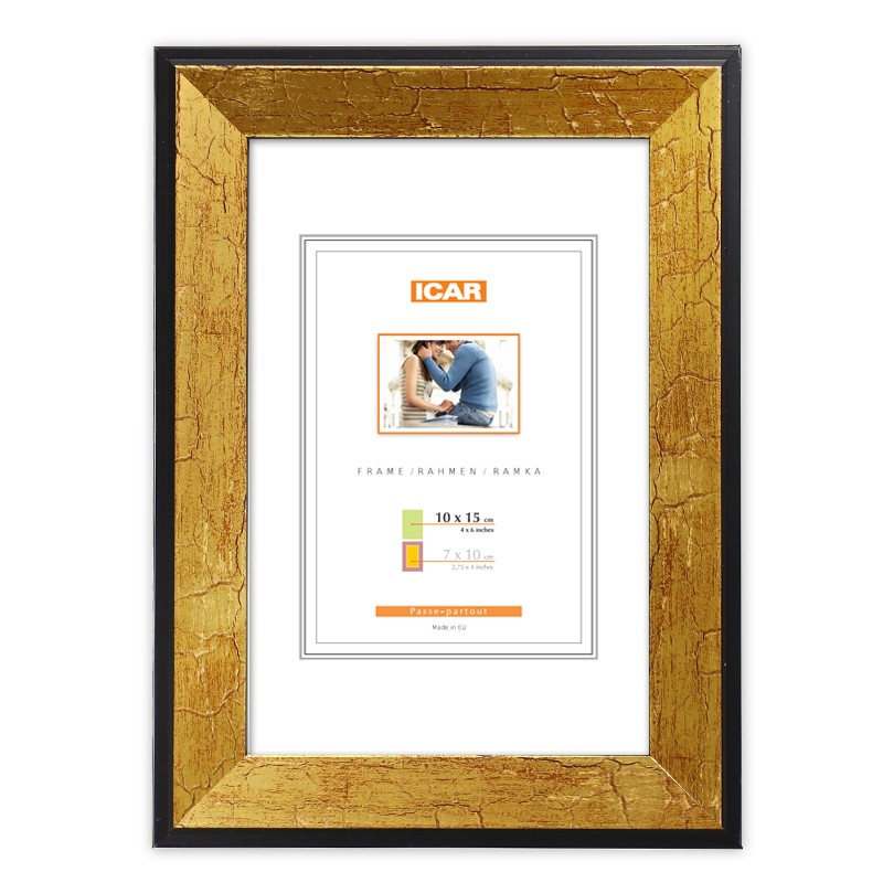 Pildiraam 15x21 kuldse siseliistuga
