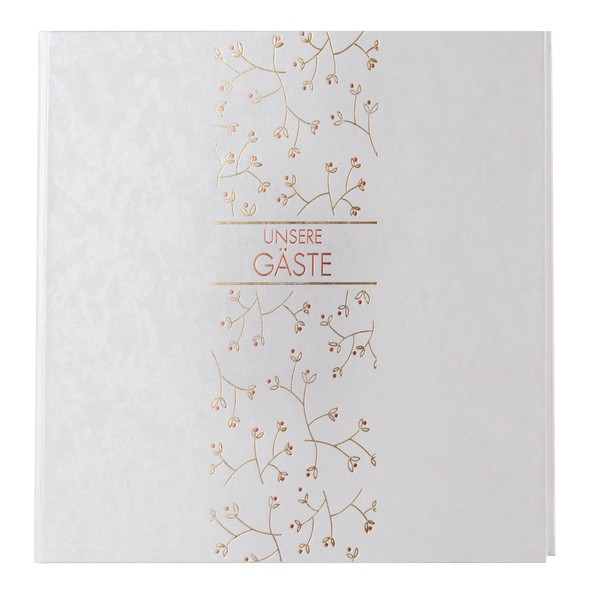 Külalisteraamat 176 valget lehekülge Growing Love dekoreeritud 50.156