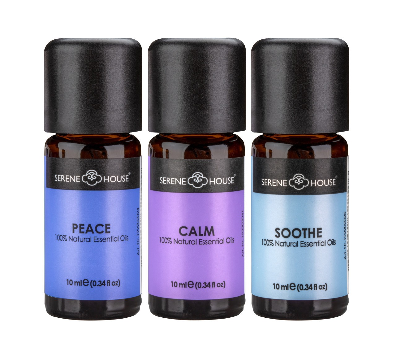 Eeterlike õlide komplekt Peace & Calming 3x10ml