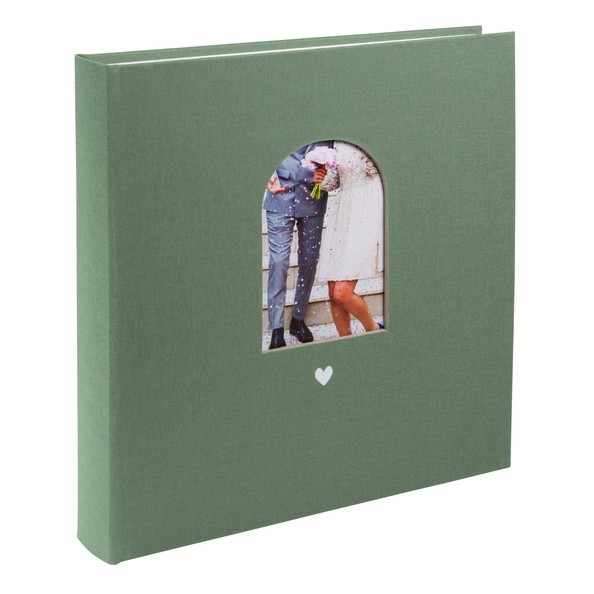 Fotoalbum klassikalise lehega Herzen 08.047