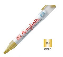 Akrüülmarker ACRYLISTA Extra Fine 0,5mm - Gold