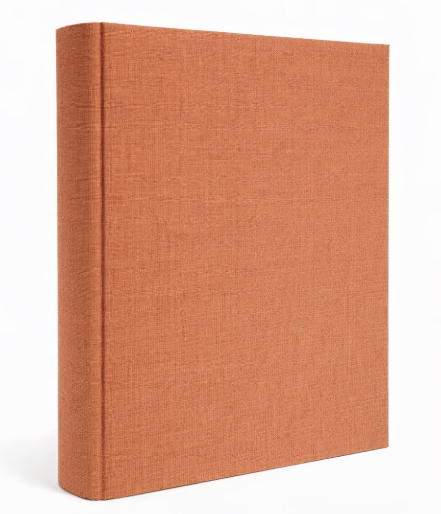 Fotoalbum 500 fotol Linen oranz