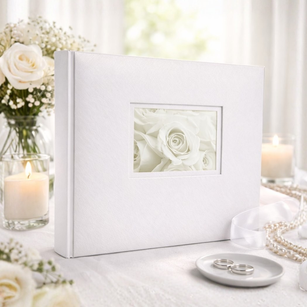 Fotoalbum Love White 32x34 60ml
