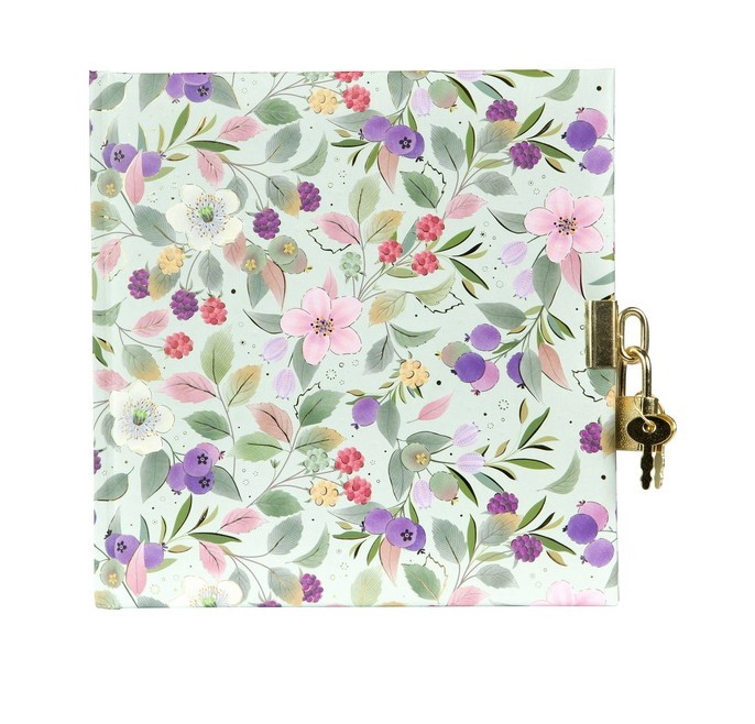 Päevik lukuga Blissful Blossom mint 44.858