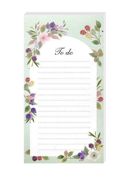 To Do list Blissful Blossom mint 46.821