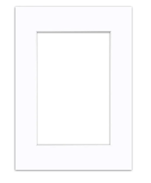 Paspartuu 21x30/15x21 naturaalvalge